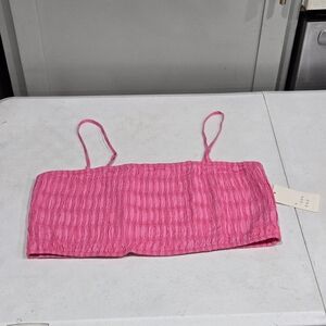 A New Day Pink Crop Top